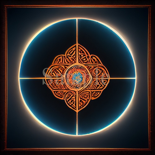 イラスト　「Mandala of Odin」