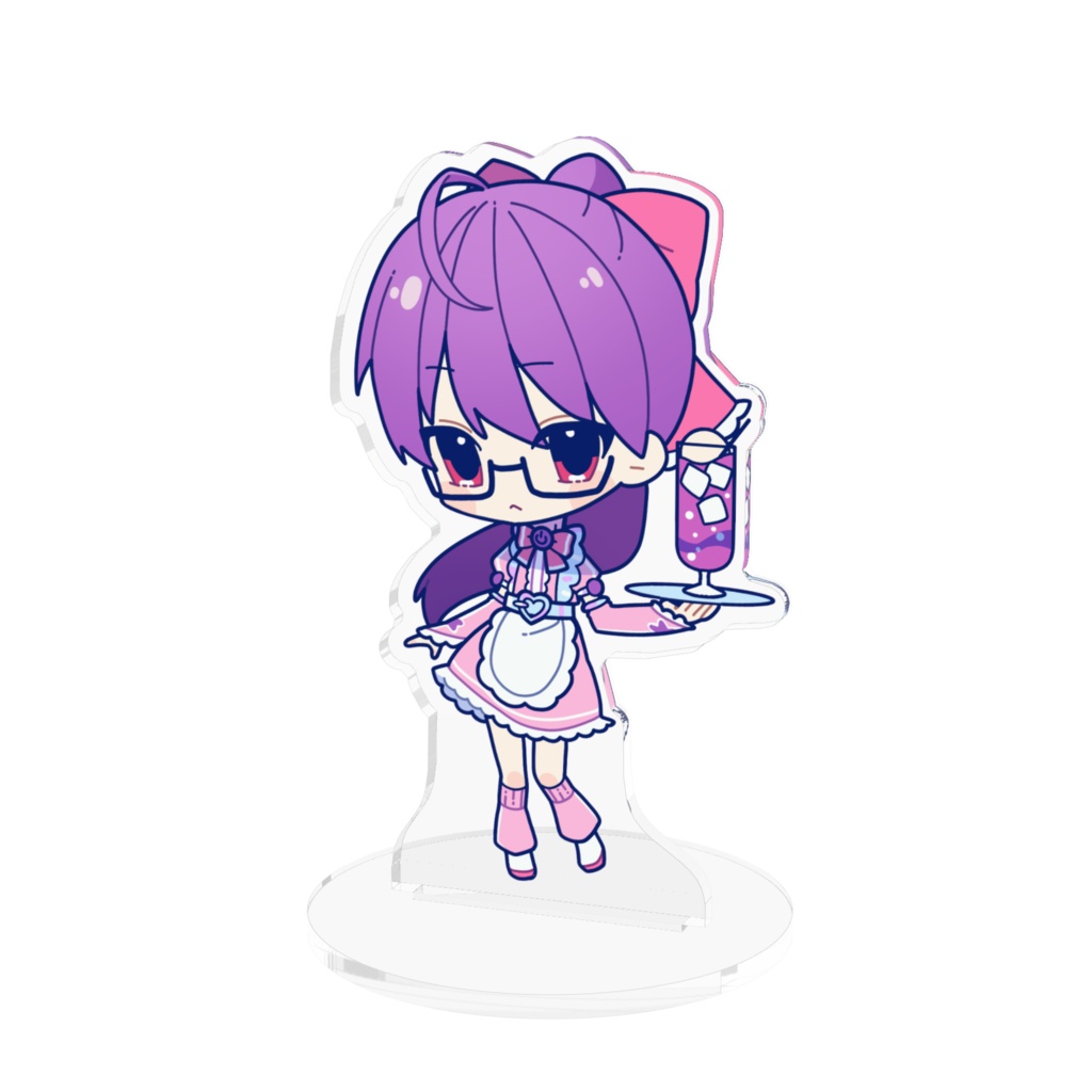 ぱそがるっ!紫小路スミレ アクスタ(ミニキャラver.)