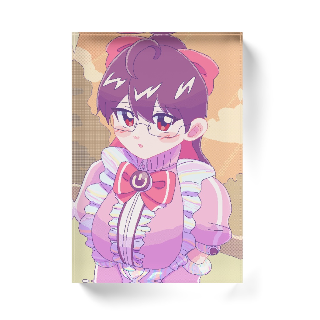 ぱそがるっ! 紫小路スミレ アクリルブロック