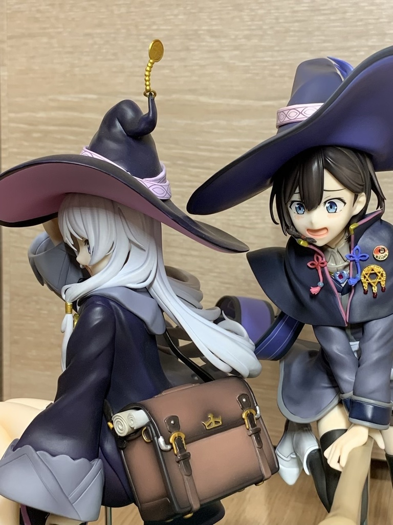 【非公式】魔女の旅々 1/7スケールフィギュア(イレイナ、サヤ) 連結展示用オリジナルスタンド