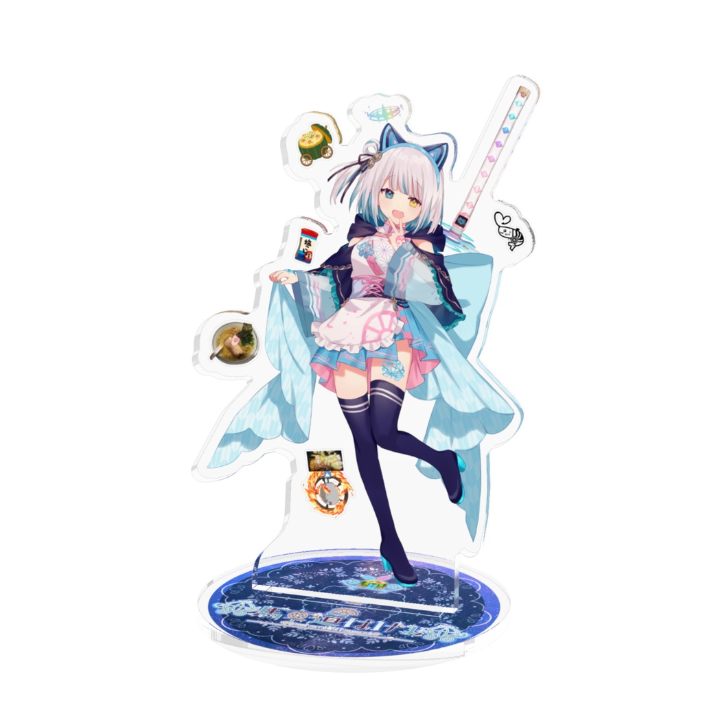 【誕生祭記念】馬車道はげみ　姫玻璃衣装　公式アクリルフィギュア