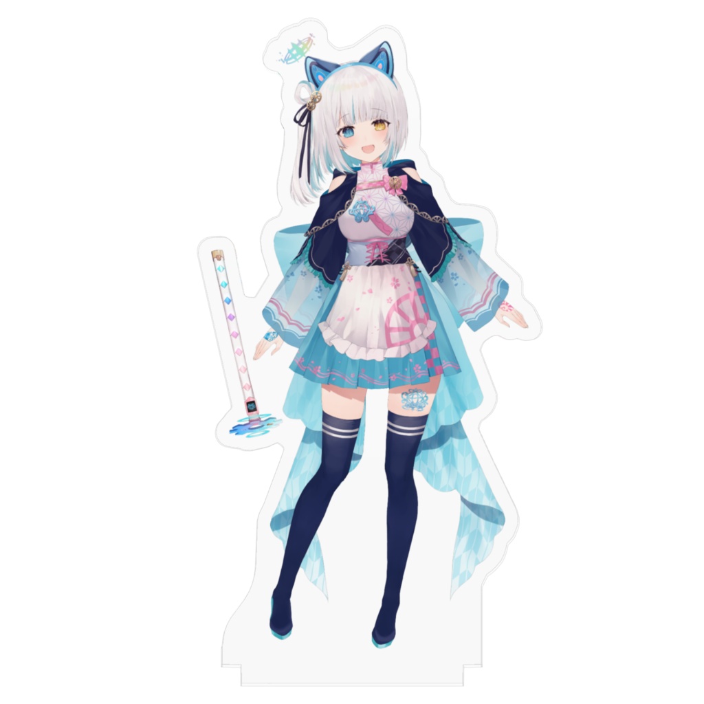 【常設】馬車道はげみ 姫玻璃衣装 公式アクリルフィギュア