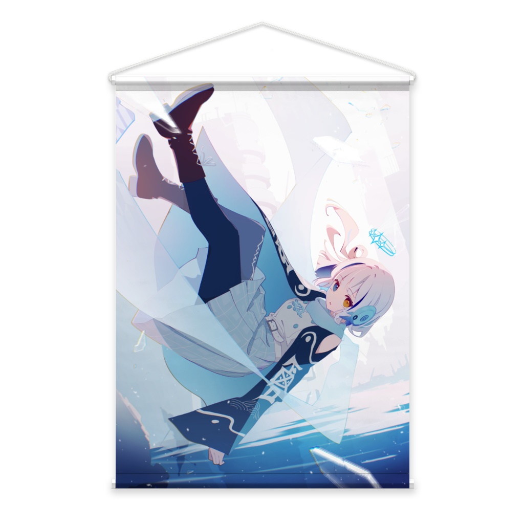 事白 波月 歌唱衣装『波布姫』公式ミニタペストリー