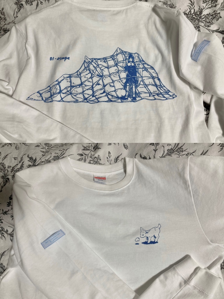 escape 仔ヤギのTシャツ