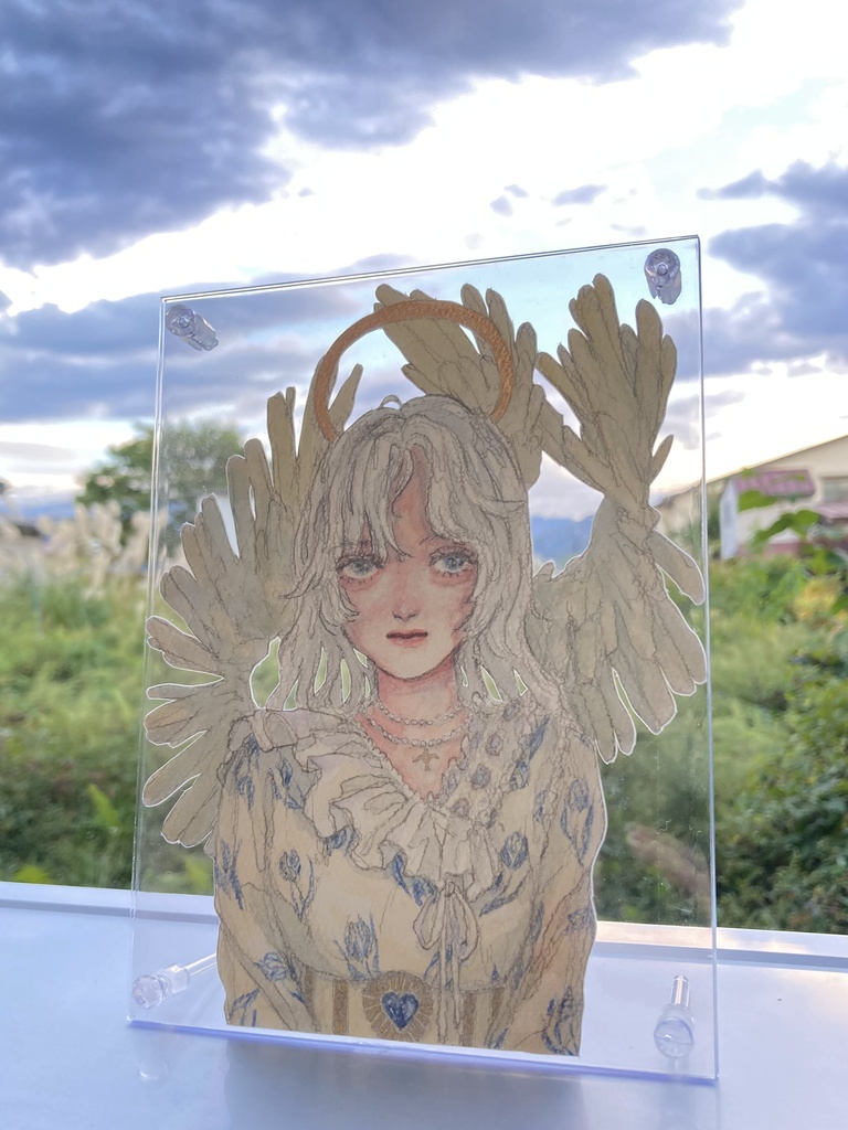 ダイカット原画  天使Aの肖像