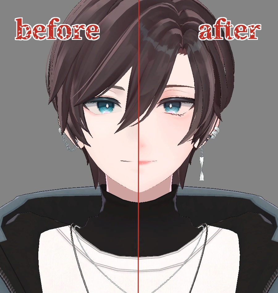 【maki,碼希】中性化テクスチャset【肌,texture,skin,make up】【無料,free】