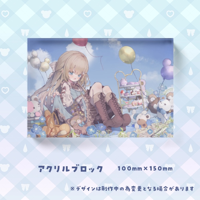 雨乃るるデビュー2周年 記念グッズ