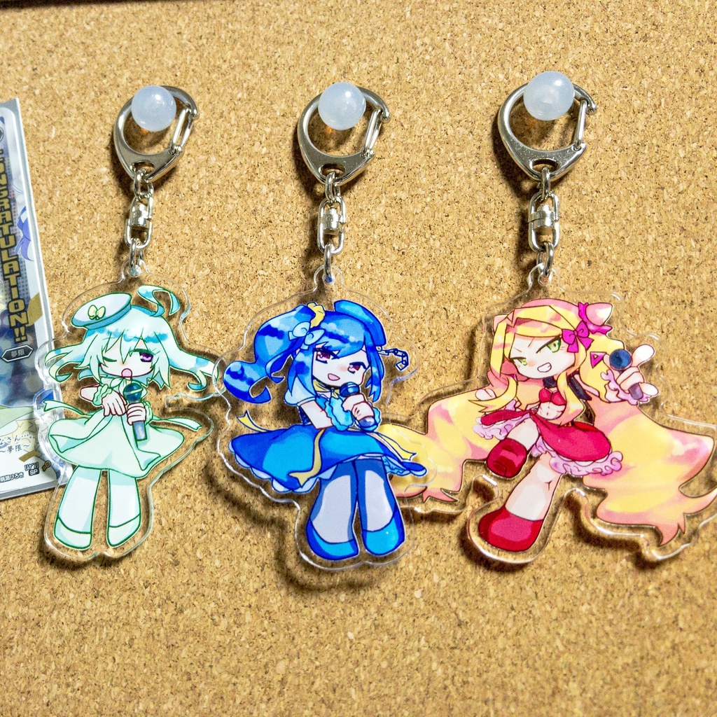 WIXOSS 「年越しライブ」アクリルキーホルダー