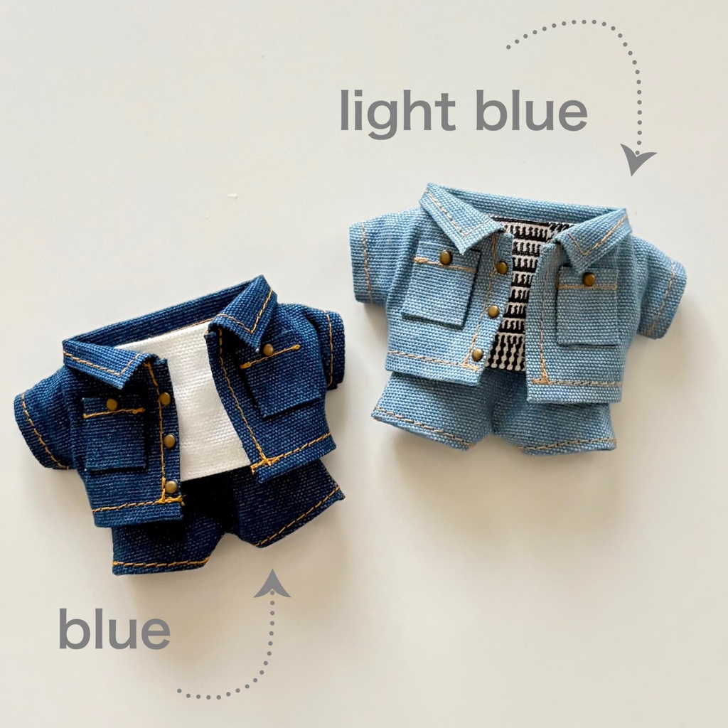 SIMPLE DENIM SET (12cmぬい)