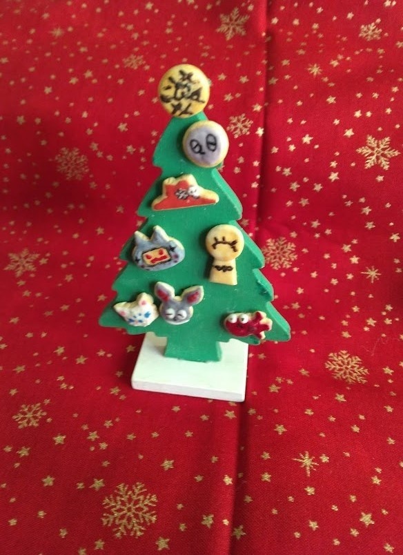 【吸死】木製クリスマスオブジェ