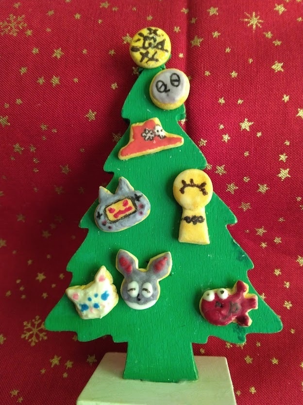 【吸死】木製クリスマスオブジェ