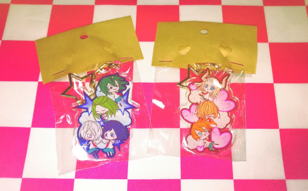 B組女子キラリックアクキー