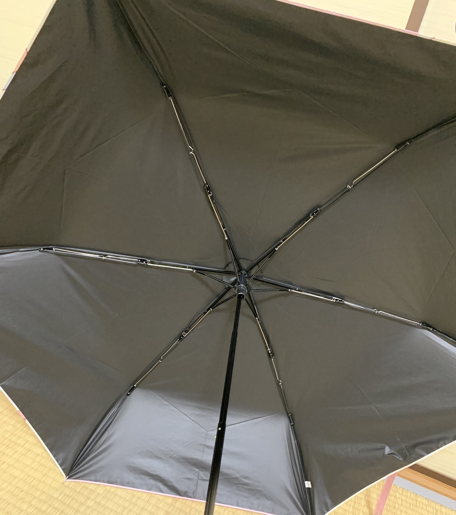 きゅるふわ♡折りたたみ傘(晴雨兼用、カバー付き)