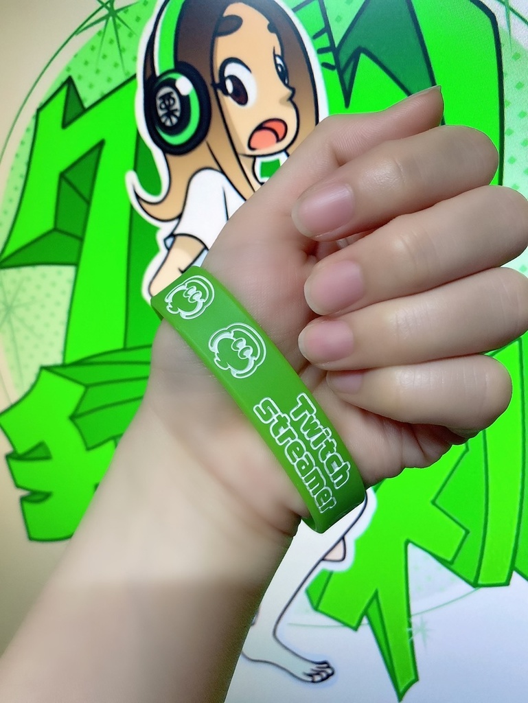 くりちゃんオリジナルラバーバンド【RING∞LINK】メッセージカード付