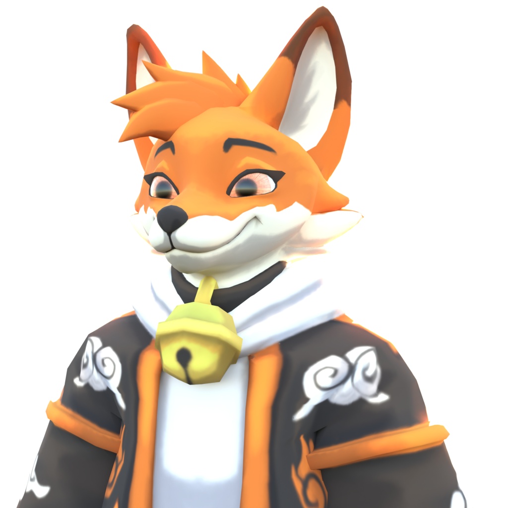 Kaito the Kitsune - VRC & VRM Avatar - v1.0