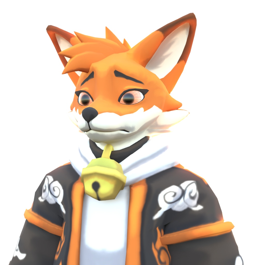 Kaito the Kitsune - VRC & VRM Avatar - v1.0