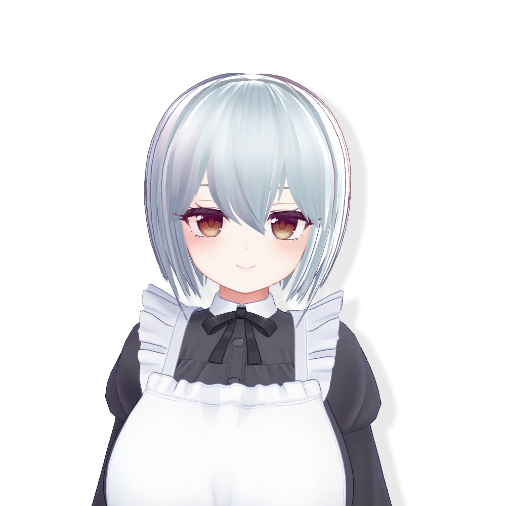 シンプルショートヘア 【VRChat向け髪型】