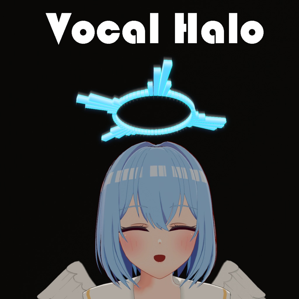 【VRChat】Vocal Halo/ リップシンク