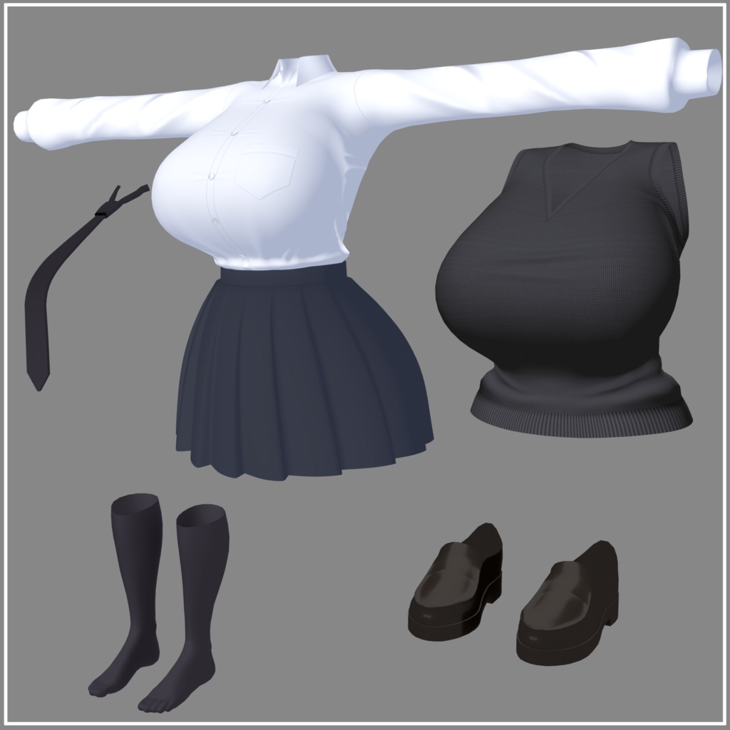 【ミルティナ用】School uniform