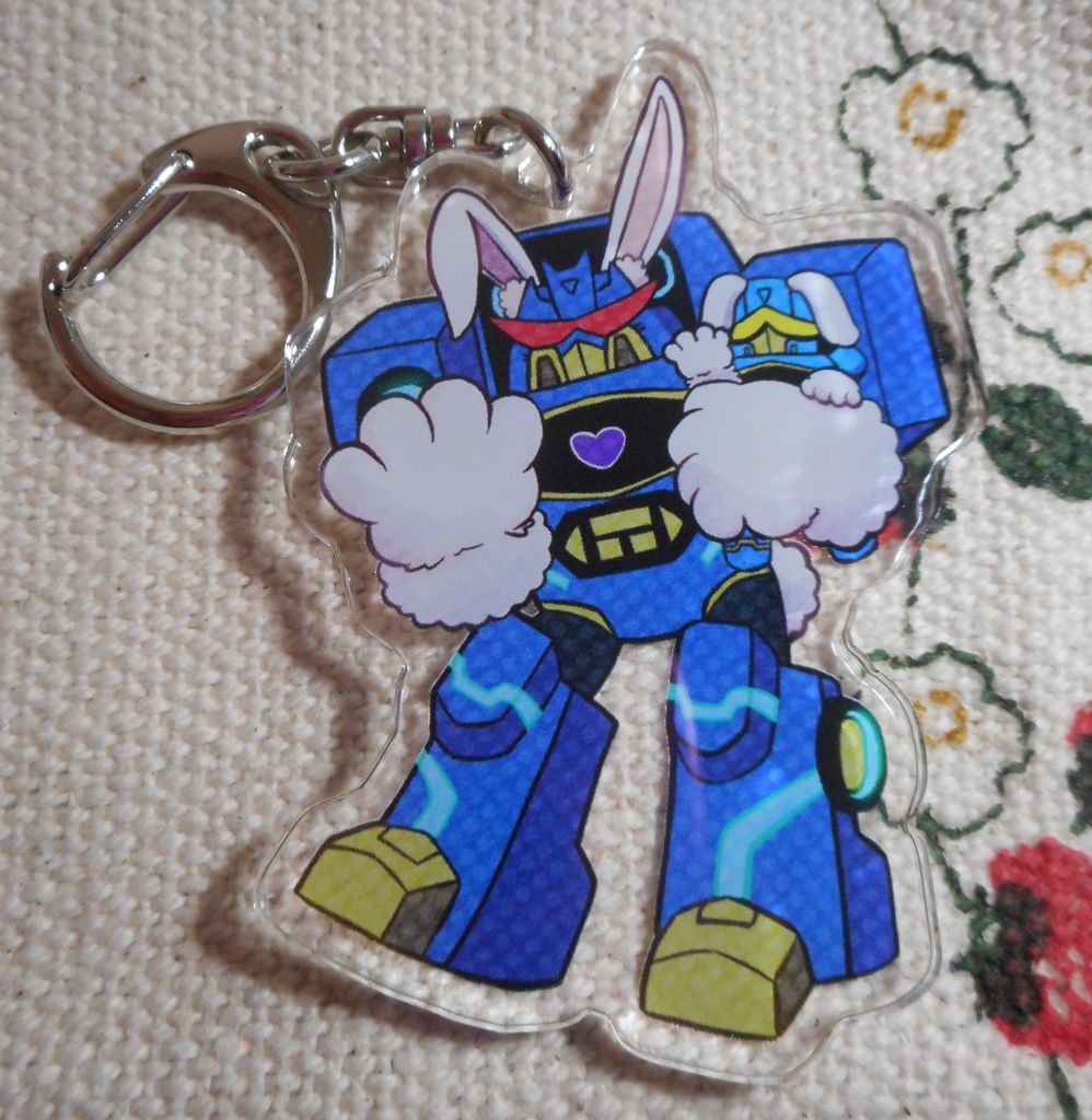 ケモミミTFAディセプティコンアクリルキーホルダー サウンドウェーブ Kemomimi TFA Decepticons Acrylic Keychain Soundwave