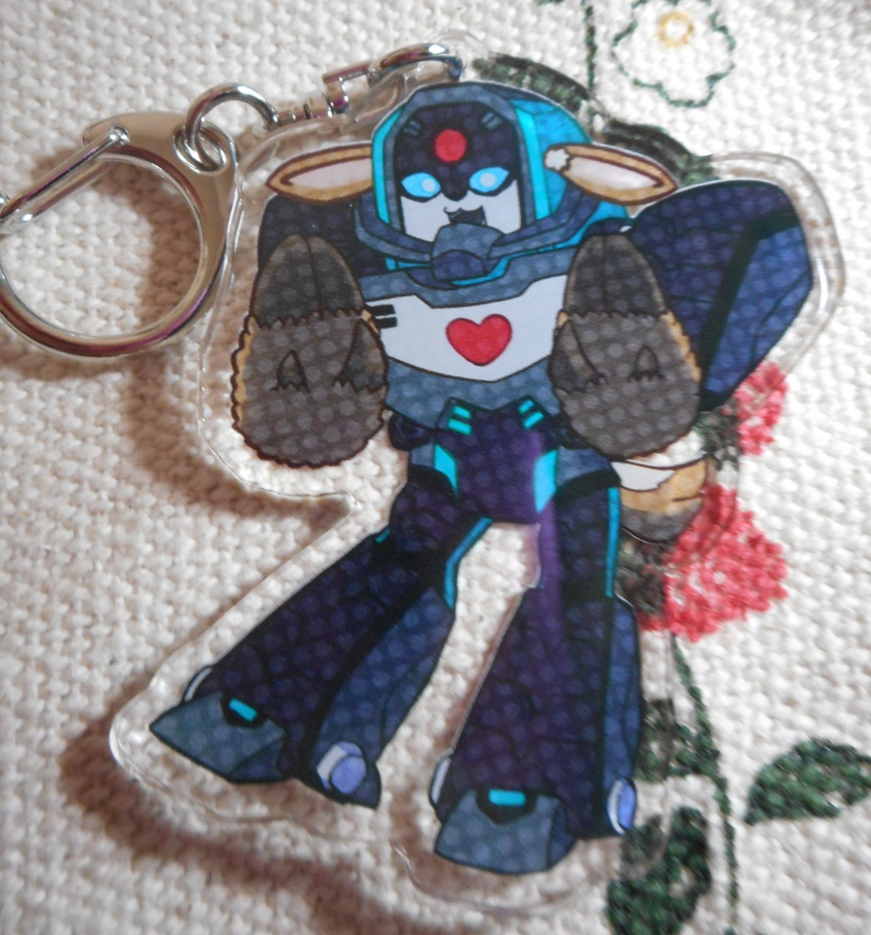 ケモミミTFAディセプティコンアクリルキーホルダー ロングアーム Kemomimi TFA Decepticons Acrylic Keychain Longarm