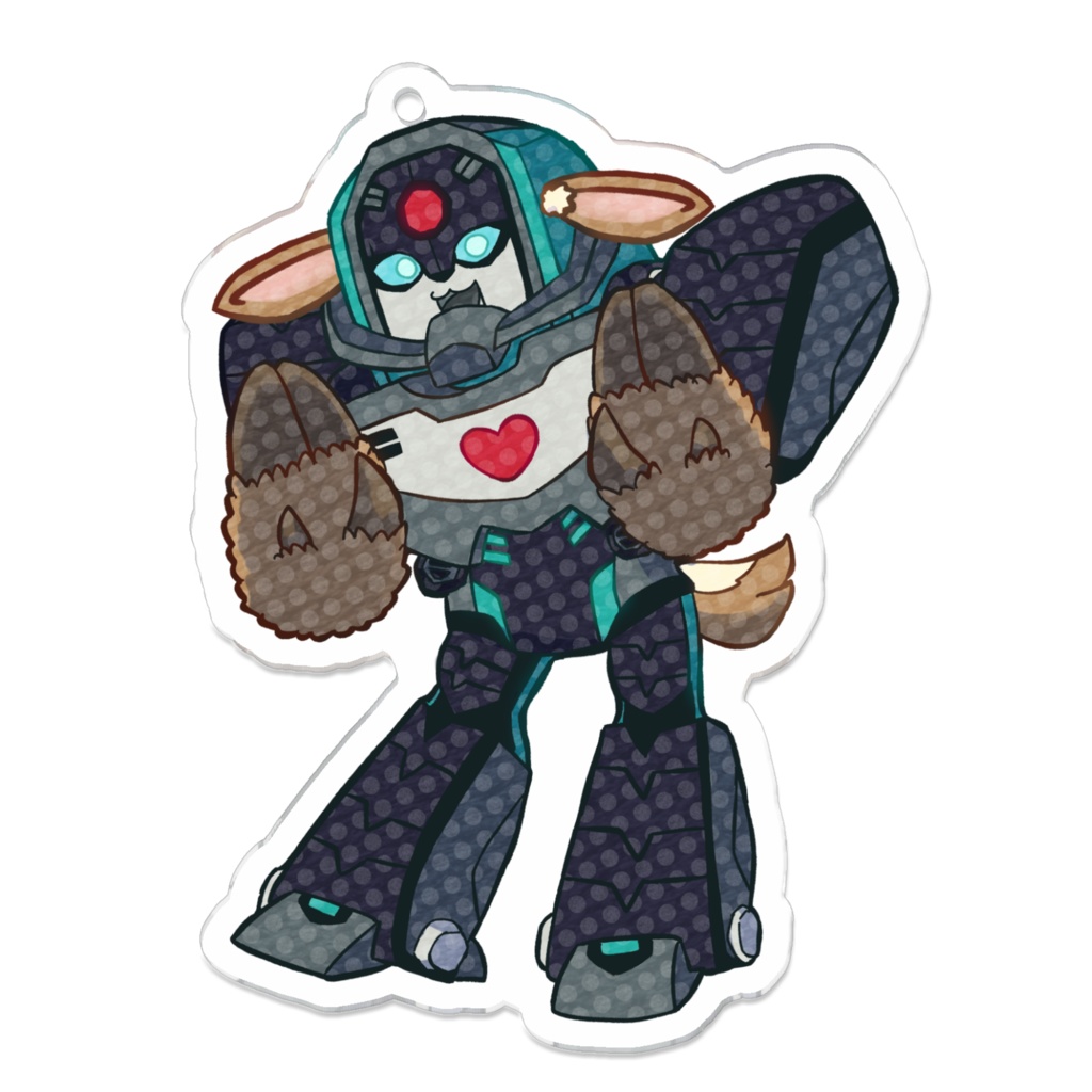 ケモミミTFAディセプティコンアクリルキーホルダー ロングアーム Kemomimi TFA Decepticons Acrylic Keychain Longarm