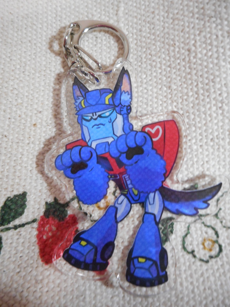 ケモミミTFAオートボットアクリルキーホルダー オプティマス Kemomimi TFA Autobots Acrylic Keychain Optimus