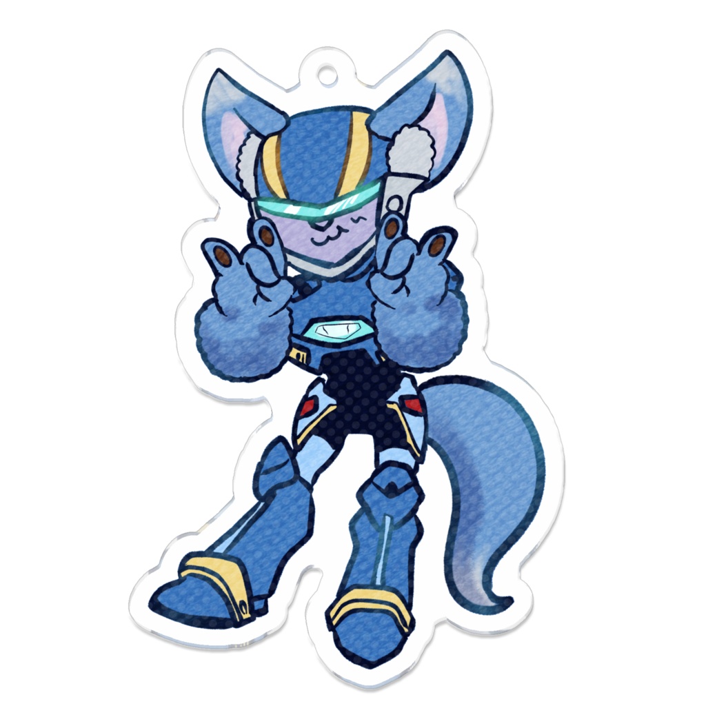 ケモミミTFAオートボットアクリルキーホルダー ジェットストーム Kemomimi TFA Autobots Acrylic Keychain Jetstorm