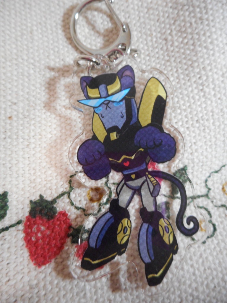 ケモミミTFAオートボットアクリルキーホルダー プロール Kemomimi TFA Autobots Acrylic Keychain Prowl