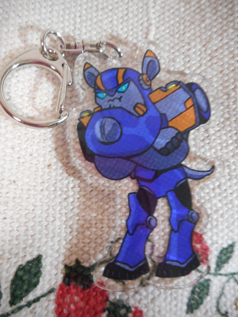 ケモミミTFAオートボットアクリルキーホルダー センチネル Kemomimi TFA Autobots Acrylic Keychain Sentinel