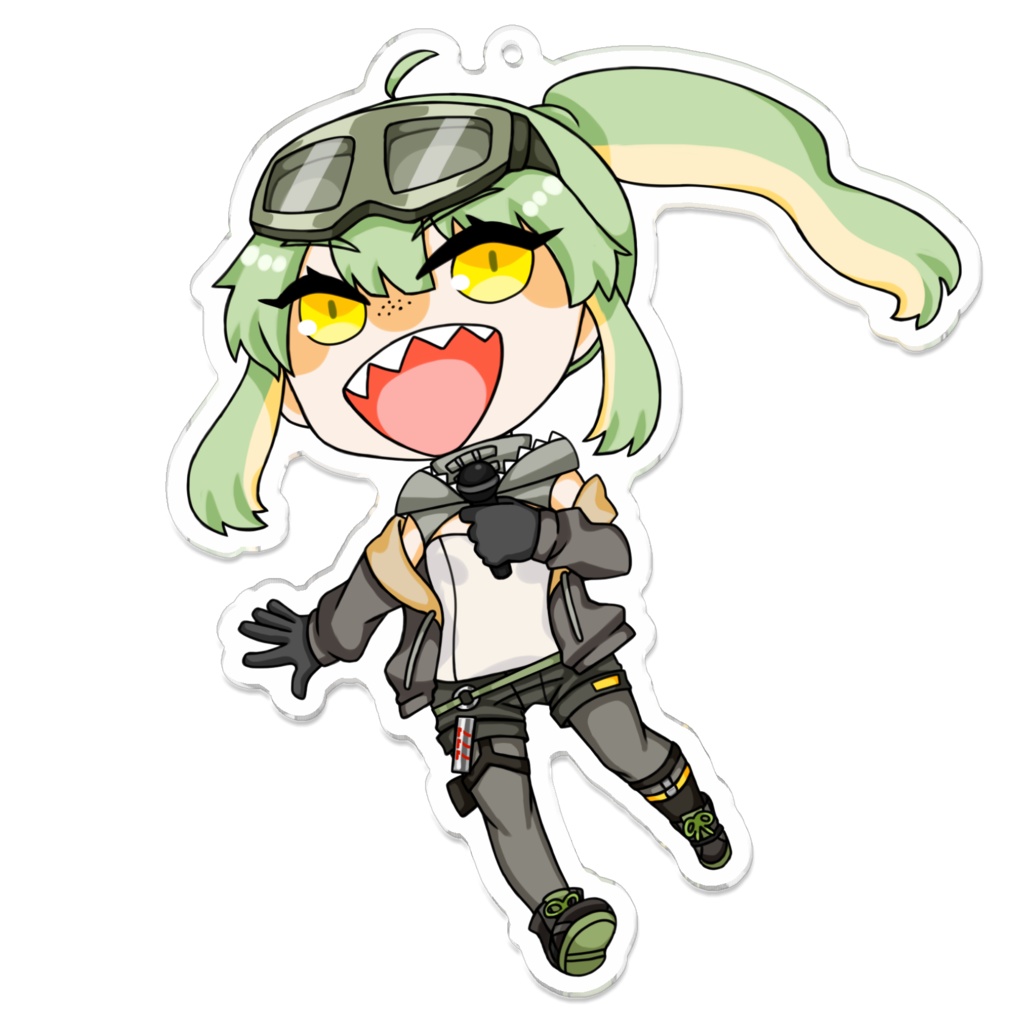 デフォルメアクキー(笑顔)/鰐渕七七七