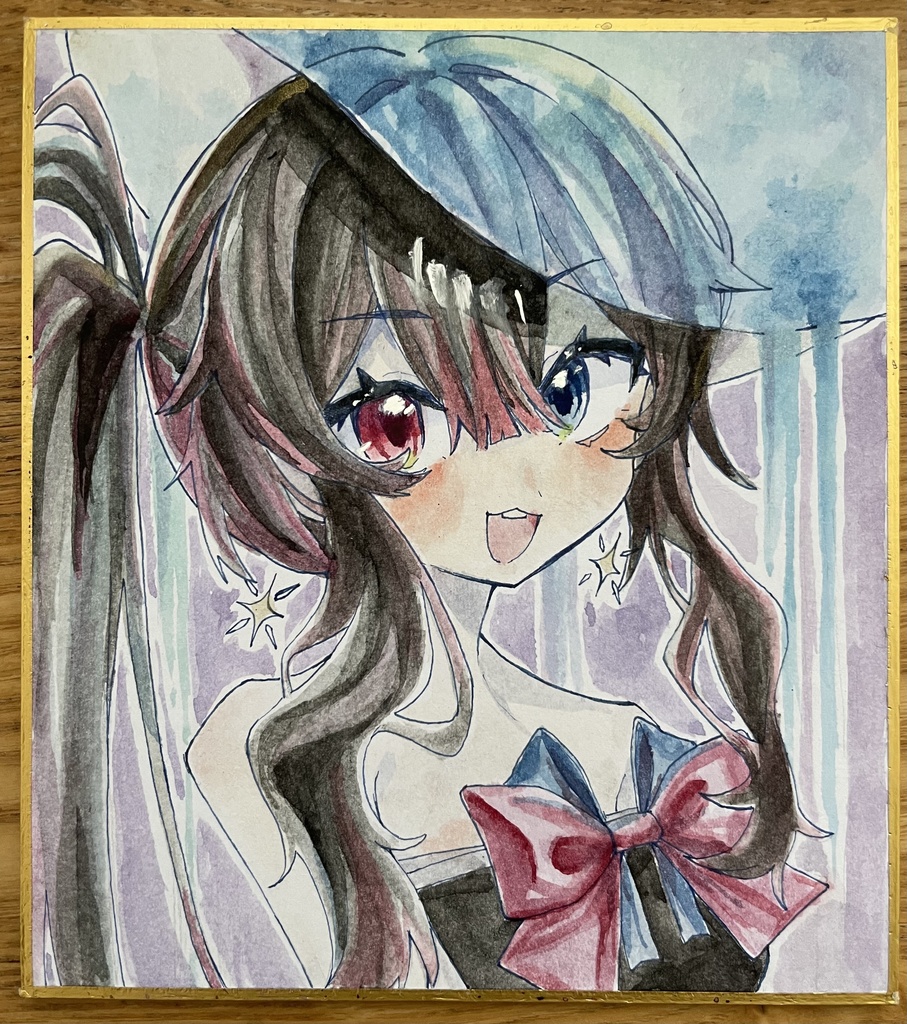 オリジナル アナログ色紙