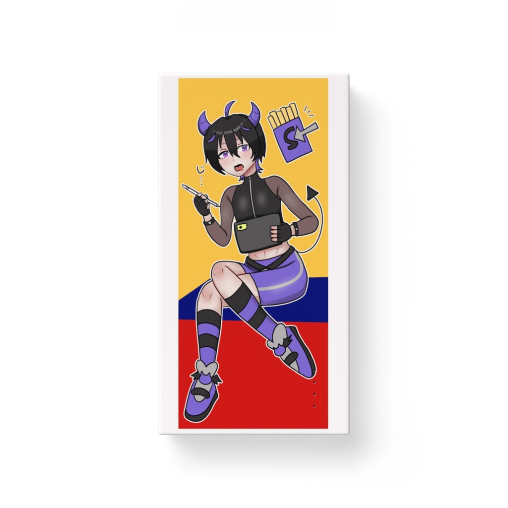 食いしん坊紫魔世のモバイルバッテリー