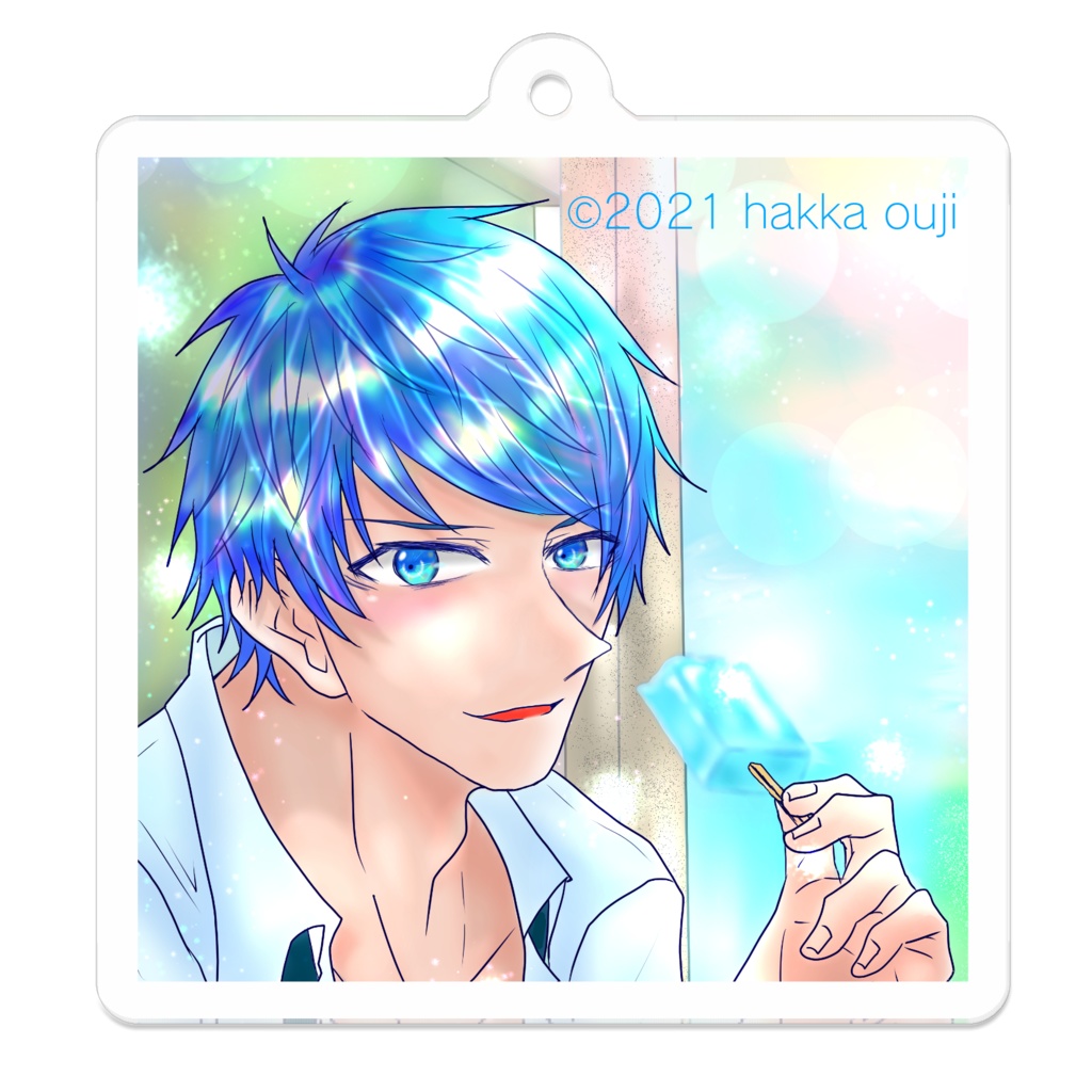 アイス男子アクキー『ソーダ』[2021 autumn]