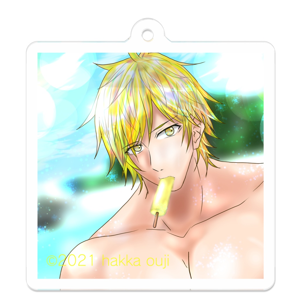 アイス男子アクキー『パイン』[2021 autumn]