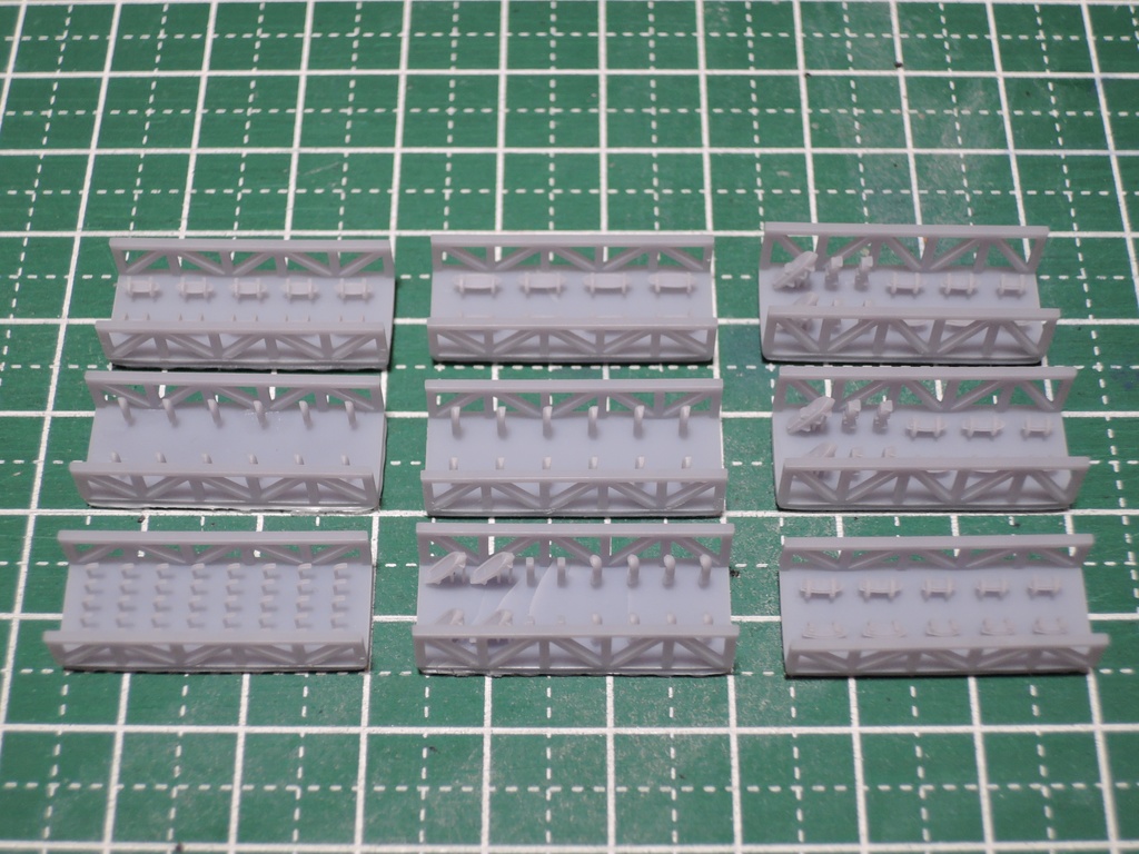 1/2000 大日本帝国海軍 装載艇セット 軽巡駆逐艦用