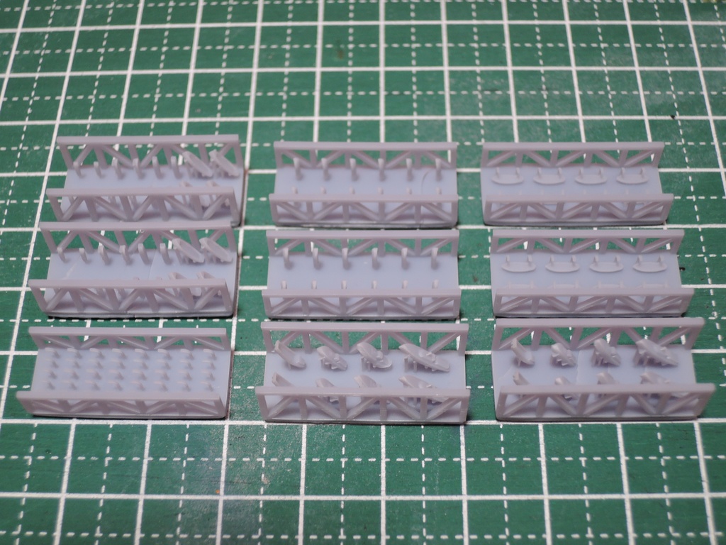 1/2000 大日本帝国海軍 装載艇セット 戦艦空母重巡用