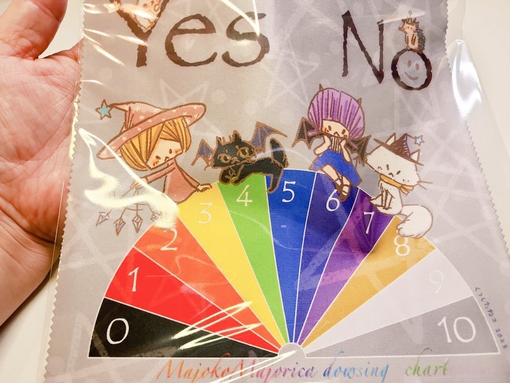 ペンデュラム用・カラフルダウジングチャート3種類