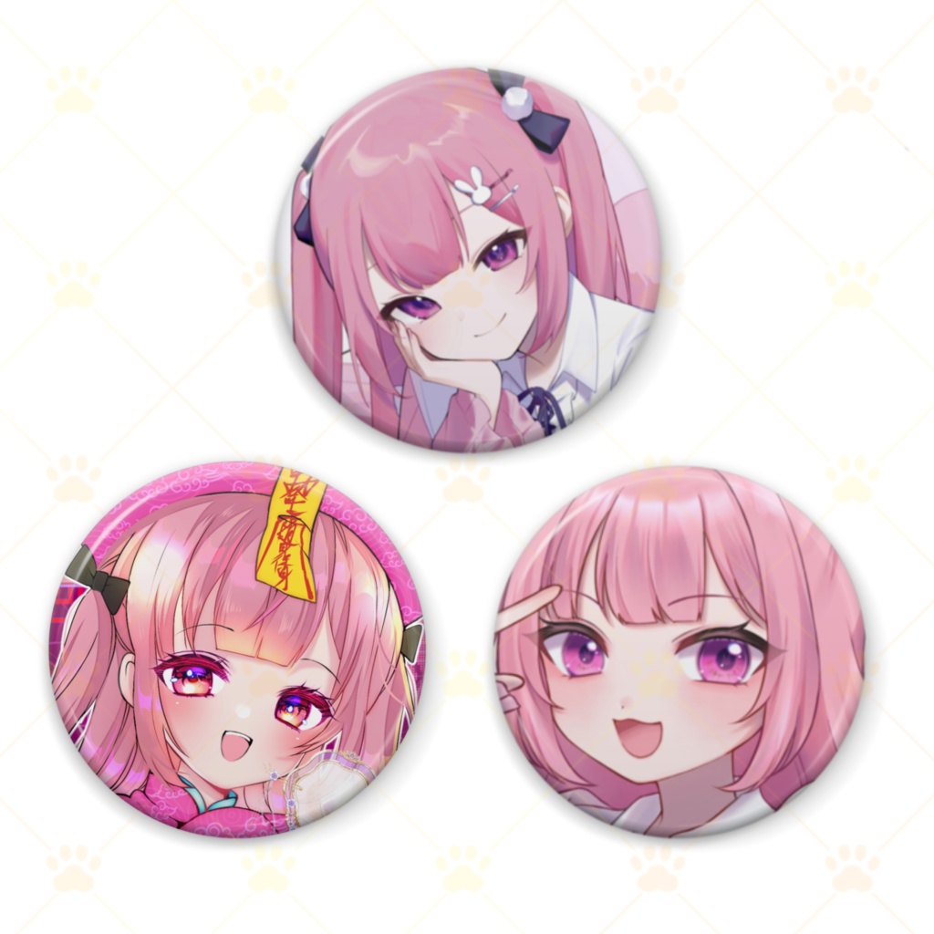 兎月ちぃ1周年記念グッズ