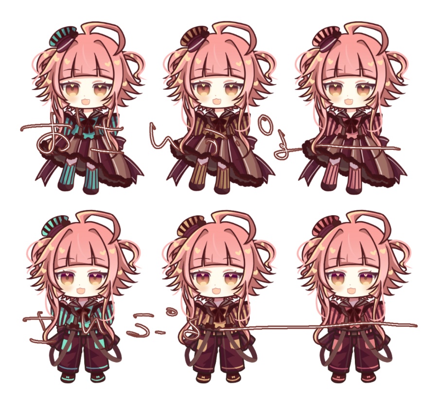 【商用利用可】カスタムオーダーチョコミニキャラ制作