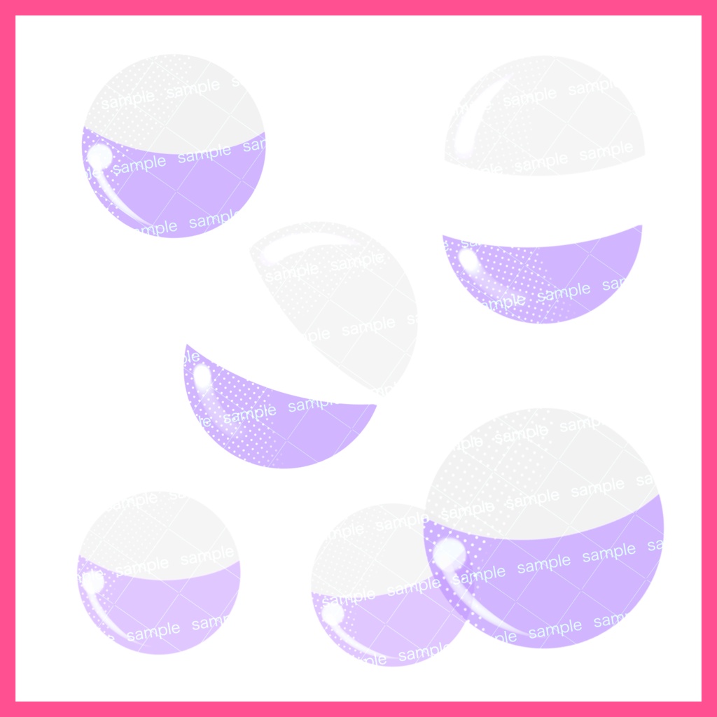 【収益化配信使用可】全8色カプセルガチャ素材