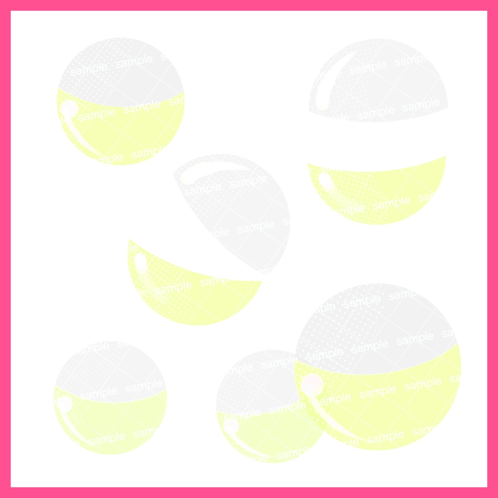 【収益化配信使用可】全8色カプセルガチャ素材