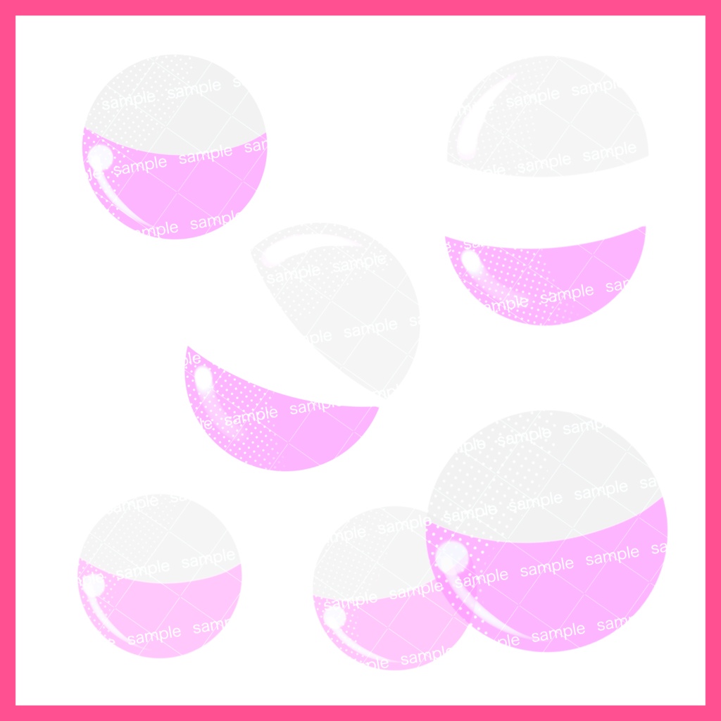 【収益化配信使用可】全8色カプセルガチャ素材