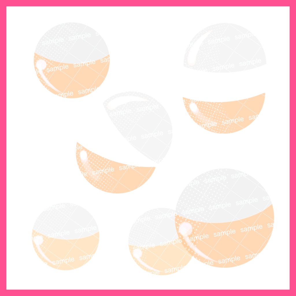 【収益化配信使用可】全8色カプセルガチャ素材