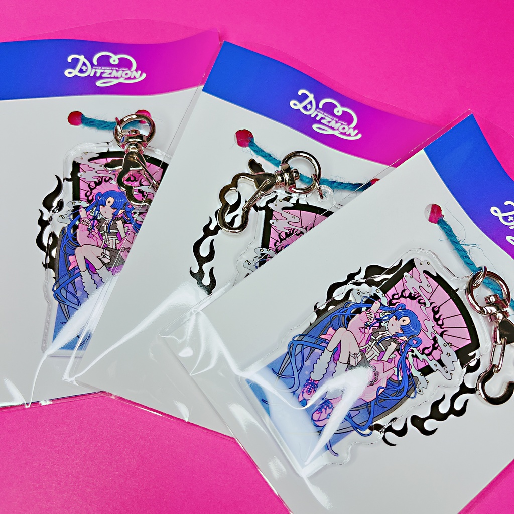 ♡惰性ちゃんアクリルキーホルダー♡