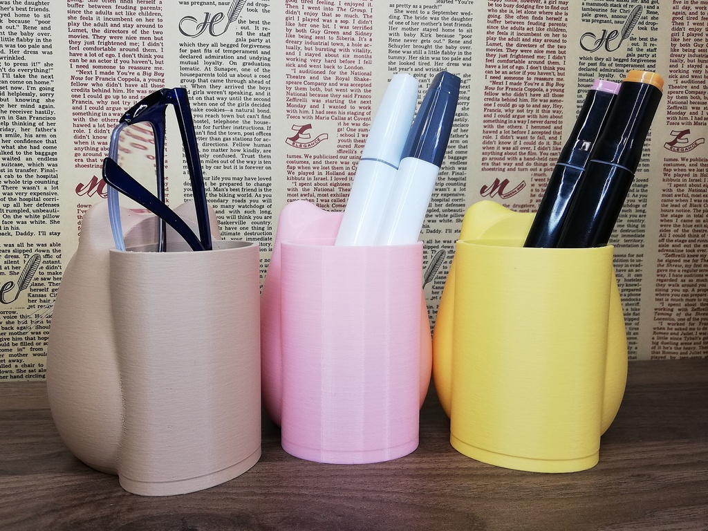 (チンチラカラー:グレー)コロコロペンスタンド