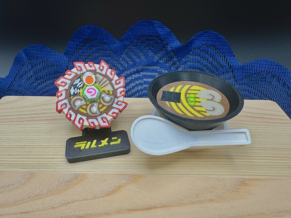 スシブレード ラルメン 闇寿司 コマ型フィギュア