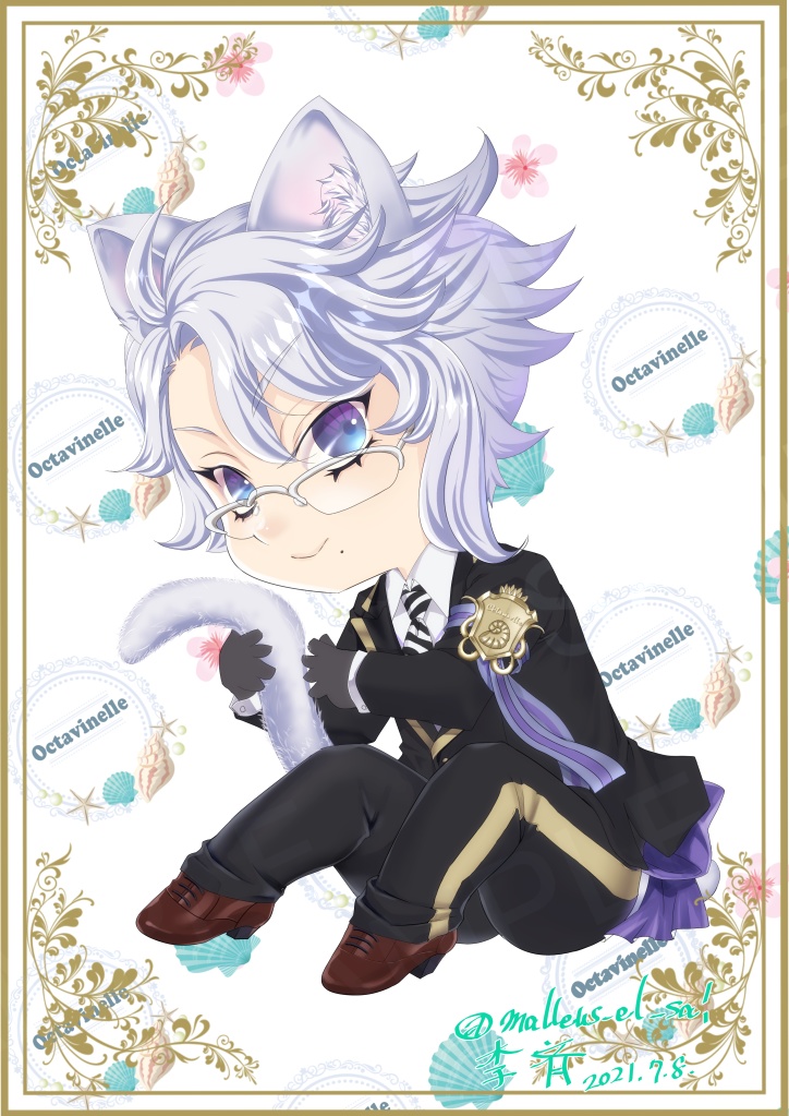 【再販】寮長さんのけもけも☆アクリルキーホルダー