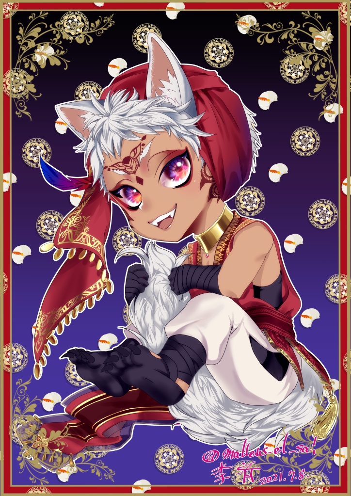 【再販】寮長さんのけもけも☆アクリルキーホルダー