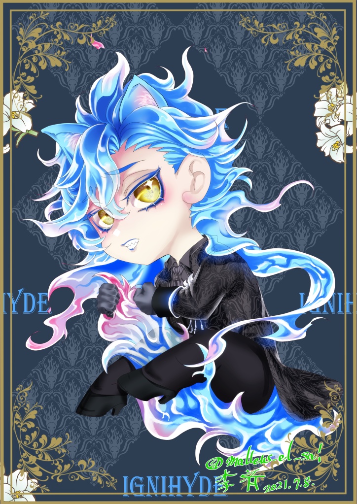 【再販】寮長さんのけもけも☆アクリルキーホルダー